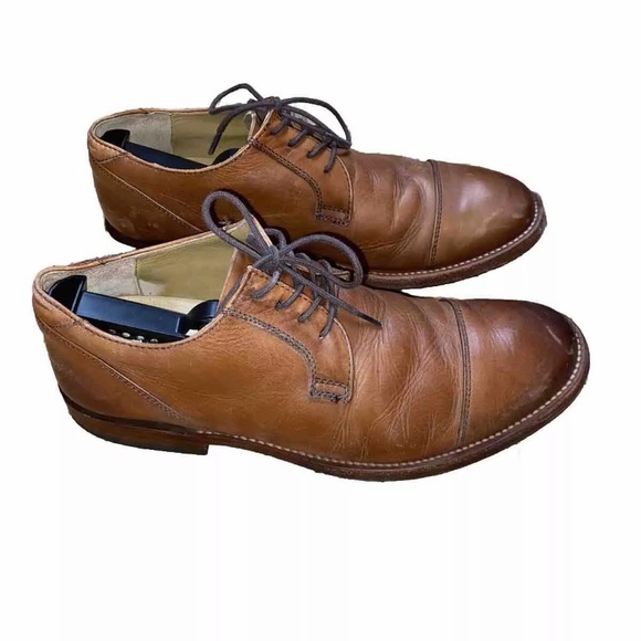 Seal of the Sutro Brown Leather Oxfrod/Darby shoes sz 11D Men’s - Picture 1 of 14